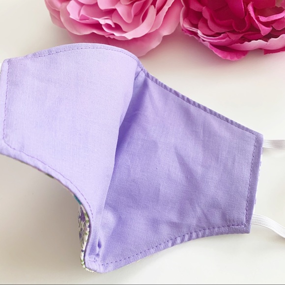 3 for $25 Triple Layer Handmade Face Mask - Picture 3 of 4